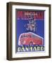 Poster Advertising Panhard, 1948-null-Framed Giclee Print