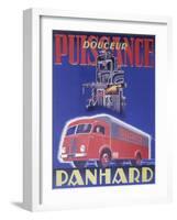 Poster Advertising Panhard, 1948-null-Framed Giclee Print