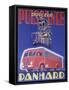 Poster Advertising Panhard, 1948-null-Framed Stretched Canvas