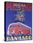 Poster Advertising Panhard, 1948-null-Stretched Canvas