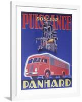 Poster Advertising Panhard, 1948-null-Framed Giclee Print