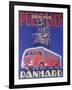 Poster Advertising Panhard, 1948-null-Framed Giclee Print