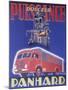 Poster Advertising Panhard, 1948-null-Mounted Giclee Print