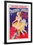 Poster Advertising 'Pantomimes Lumineuses, Theatre Optique de E. Reynaud' at the Musee Grevin, 1892-Jules Chéret-Framed Giclee Print