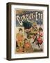 Poster Advertising 'Paris En Ballon' at the 'Cirque D'Ete'-null-Framed Giclee Print