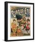 Poster Advertising 'Paris En Ballon' at the 'Cirque D'Ete'-null-Framed Giclee Print