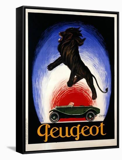 Poster Advertising Peugeot, 1925-Leonetto Cappiello-Framed Stretched Canvas