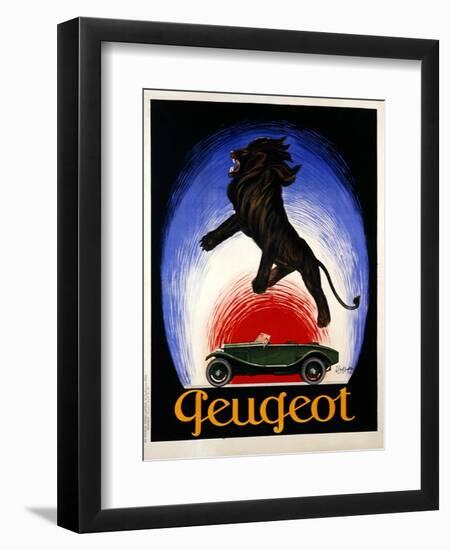 Poster Advertising Peugeot, 1925-Leonetto Cappiello-Framed Premium Giclee Print