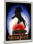 Poster Advertising Peugeot, 1925-Leonetto Cappiello-Mounted Giclee Print