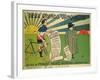 Poster Advertising Peugeot Bicycles-null-Framed Giclee Print