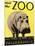 Poster Advertising Philadelphia Zoo, 1938-null-Mounted Giclee Print