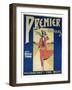 Poster Advertising Premier Bicycles, 20th Century-null-Framed Giclee Print