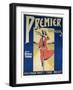 Poster Advertising Premier Bicycles, 20th Century-null-Framed Giclee Print