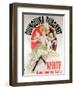 Poster Advertising "Quinquina Dubonnet" Aperitif, 1895-Jules Chéret-Framed Giclee Print