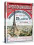 Poster Advertising Reduced Price Train Tickets to the Exposition Universelle of 1889-null-Stretched Canvas