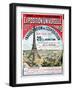 Poster Advertising Reduced Price Train Tickets to the Exposition Universelle of 1889-null-Framed Giclee Print