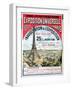 Poster Advertising Reduced Price Train Tickets to the Exposition Universelle of 1889-null-Framed Giclee Print