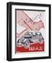 Poster Advertising Renault Cars, 1934-null-Framed Giclee Print