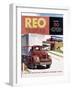 Poster Advertising Reo Trucks, 1958-null-Framed Giclee Print