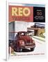 Poster Advertising Reo Trucks, 1958-null-Framed Giclee Print