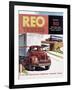 Poster Advertising Reo Trucks, 1958-null-Framed Giclee Print