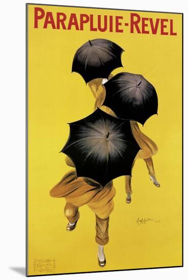 Poster Advertising 'Revel' Umbrellas, 1922-Leonetto Cappiello-Mounted Giclee Print