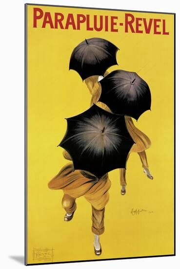 Poster Advertising 'Revel' Umbrellas, 1922-Leonetto Cappiello-Mounted Giclee Print