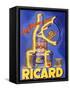 Poster Advertising 'Ricard', C.1938-null-Framed Stretched Canvas