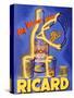 Poster Advertising 'Ricard', C.1938-null-Stretched Canvas