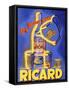 Poster Advertising 'Ricard', C.1938-null-Framed Stretched Canvas