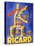 Poster Advertising 'Ricard', C.1938-null-Stretched Canvas