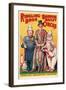 Poster Advertising 'Ringling Brothers and Barnum and Bailey Combined Circus', C.1938-null-Framed Giclee Print