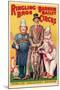 Poster Advertising 'Ringling Brothers and Barnum and Bailey Combined Circus', C.1938-null-Mounted Giclee Print