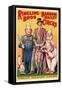 Poster Advertising 'Ringling Brothers and Barnum and Bailey Combined Circus', C.1938-null-Framed Stretched Canvas