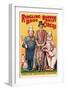 Poster Advertising 'Ringling Brothers and Barnum and Bailey Combined Circus', C.1938-null-Framed Giclee Print