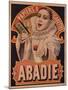 Poster Advertising Riz Abadie Cigarette Papers, Paris, C.1900-null-Mounted Giclee Print