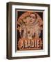 Poster Advertising Riz Abadie Cigarette Papers, Paris, C.1900-null-Framed Giclee Print