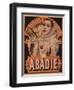 Poster Advertising Riz Abadie Cigarette Papers, Paris, C.1900-null-Framed Giclee Print