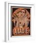 Poster Advertising Riz Abadie Cigarette Papers, Paris, C.1900-null-Framed Giclee Print