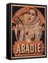 Poster Advertising Riz Abadie Cigarette Papers, Paris, C.1900-null-Framed Stretched Canvas