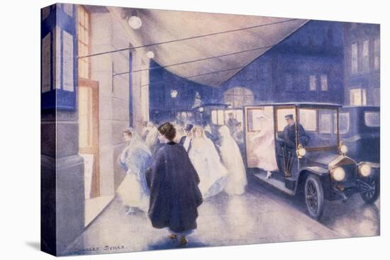 Poster Advertising Rolls-Royce Cars, C1907-Charles Sykes-Stretched Canvas