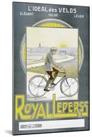 Poster Advertising 'Royal Leperss' Bicycles, C.1902-null-Mounted Giclee Print