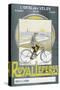 Poster Advertising 'Royal Leperss' Bicycles, C.1902-null-Stretched Canvas