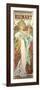 Poster Advertising 'Ruinart' Champagne, 1896-Alphonse Mucha-Framed Giclee Print