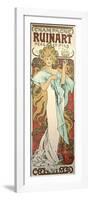 Poster Advertising 'Ruinart' Champagne, 1896-Alphonse Mucha-Framed Premium Giclee Print