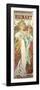 Poster Advertising 'Ruinart' Champagne, 1896-Alphonse Mucha-Framed Premium Giclee Print