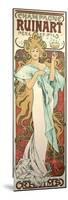 Poster Advertising 'Ruinart' Champagne, 1896-Alphonse Mucha-Mounted Premium Giclee Print