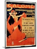 Poster Advertising 'Salome', Opera by Richard Strauss (1864-1949)-Max Tilke-Mounted Giclee Print