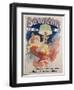 Poster Advertising 'saxoleine', Safety Lamp Oil, 1901-Jules Chéret-Framed Giclee Print