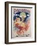 Poster Advertising 'saxoleine', Safety Lamp Oil, 1901-Jules Chéret-Framed Premium Giclee Print